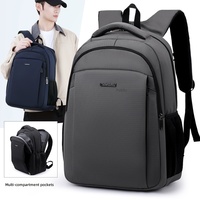 Mochila de Viaje Ligera y Duradera, Mochila Escolar con Múltiples Bolsillos para el Trabajo, Viajes Diarios, Hombres, Mujeres, Negocios, Portátil