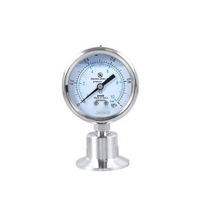 Manomètre à diaphragme sanitaire à fixation rapide YNTP-60BF en acier inoxydable - Product Image 1