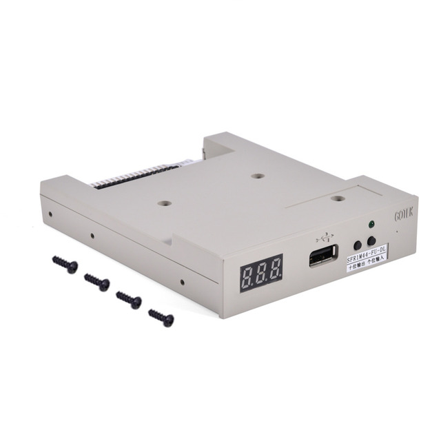 GOTEK SFR1M44-FU-DL 3.5" USB 1.44MB Floppy Drive Emulator for Embroidery Machine Floppies Drives Emulators