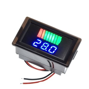 Đồng Hồ Đo Dung Lượng Pin Lithium 12V 24V 36V 48V 60V 72V Hiển Thị Màn Hình Kiểm Tra LED Vôn Kế Vôn Kế Chỉ Báo Mức Sạc Pin Cho Xe Hơi - Product Image 2
