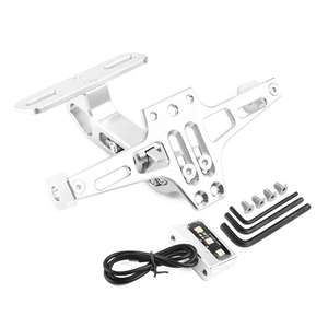 Support de plaque d'immatriculation pour <span class=keywords><strong>moto</strong></span> <span class=keywords><strong>BMW</strong></span> GS FZ07 FZ09 FZ10 MT07 MT09 MT10 Z750 Z800 <span class=keywords><strong>Z900</strong></span> Z1000 Versys Ninja 650 1000 - Product Image 5