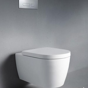 Ventas calientes de <span class=keywords><strong>Bolina</strong></span>, artículos sanitarios de Color blanco, venta al por mayor, inodoro colgado en la pared sin montura de estilo europeo - Product Image 3