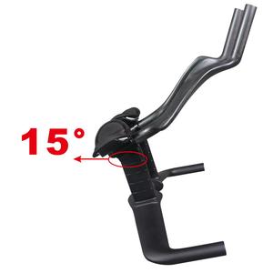 Câble interne en fibre de carbone contre-la-montre <span class=keywords><strong>Triathlon</strong></span> guidon HB096 avec raccord d'extension largeur 420mm - Product Image 3