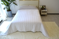 Ensemble de couette 4 saisons double couche en tissu de coton 2 pièces Ensemble de couette 4 saisons