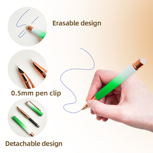 Elegante Pluma Estilográfica Metálica Wei Zhuang con Logotipo Personalizado, Color Degradado, Punta Ligeramente Oblicua de 0.38mm, Buena Calidad de Escritura - Product Image 4