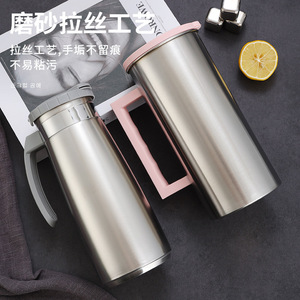 Stainless Steel Cold Water Kettle 12-24h Insulation Large Capacity Travel Use - Product Image 1