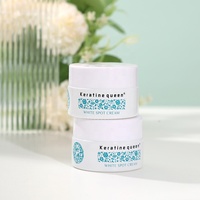 Crème éclaircissante pour les taches brunes, 100% naturelle, pour peaux sensibles, crème blanchissante puissante, crème pour le visage