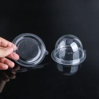 Hengmaster boîte alimentaire jetable en plastique pour petits gâteaux
