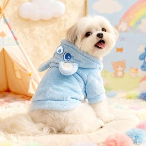 Sudadera con Capucha para Perro, con Orejas de Oso, de Forro Polar, para Perros Pequeños, Bulldog Francés, Cachorro, Diseño Clásico, Ropa Deportiva para Primavera e Invierno, Acogedora para Mascotas - Product Image 2