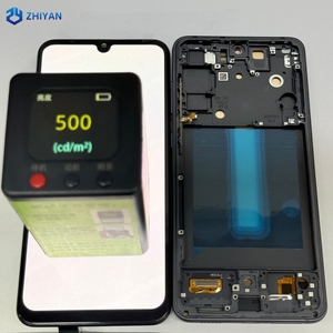 Écran tactile OLED compatible avec les téléphones mobiles de marque d'usine en gros pour <span class=keywords><strong>Samsung</strong></span> <span class=keywords><strong>S21FE</strong></span> avec cadre, écran de <span class=keywords><strong>smartphone</strong></span> - Product Image 5