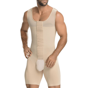 Dropshipping Body sculptant pour homme à compression élevée, <span class=keywords><strong>Fajas</strong></span> colombiennes amincissantes, sous-vêtements noirs pour homme - Product Image 6