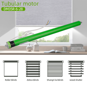 DM35R-6/28 40 45 50mm Tube Fast 220/230V AC Remote Control Roman <strong>Curtain</strong> Tuya <strong>Motor</strong> Window Blinds 35 mm Tubular <strong>Motors</strong> - Product Image 3