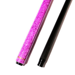 OKHEALING Queue de billard à joint radial professionnel à 8 fils-Violet Quicksand Carbone/Verre Butt & Arbre à faible déflexion de 12mm - Product Image 2