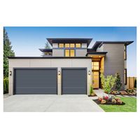 Porte de garage en acier enduit de poudre Prima Grey, panneau isolé durable pour garage résidentiel et commercial