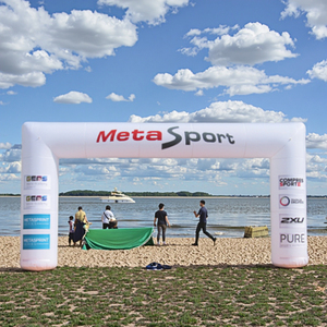 WINSUN Arche gonflable blanche personnalisée bon marché pour événements, <span class=keywords><strong>location</strong></span>, arche gonflable commerciale, arche gonflable d'intérieur, vente de portes - Product Image 4