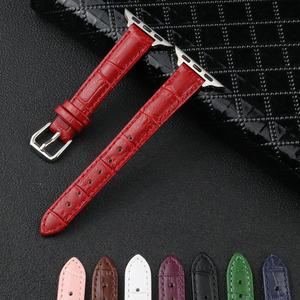 Cinturino in vera pelle per <span class=keywords><strong>Apple</strong></span> <span class=keywords><strong>watch</strong></span> 7 <span class=keywords><strong>6</strong></span> 5 4 3 2 1 cinturino per iwatch 5 cinturino piccolo modello bambù 38/40/41 45/44/42mm - Product Image 5