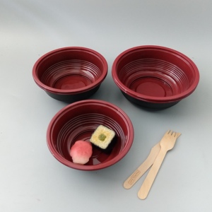 Bol de Ramen rond à emporter bol de nouilles <span class=keywords><strong>japonais</strong></span> bol de soupe de salade de riz jetable personnalisé bol PP - Product Image 3
