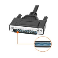 OBD 16-Pin Stecker DB25 Stecker Kabel 28 AWG CMG Feuerfeste PVC-Ummantelung Geflechtabschirmung Video-Datenübertragung 12-Monatige Garantie für