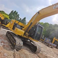 Excavatrice Cat 320DGC avec godet de terrassement, poids opérationnel de 12 tonnes, d'occasion