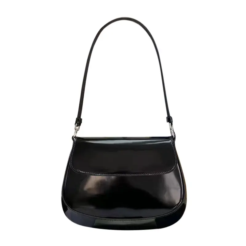 नई आगमन उच्च गुणवत्ता असली लेदर डिजाइनर काठी बैग कंधे का पट्टा के साथ महिलाओं के लिए आकस्मिक 23CM