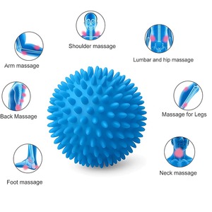 <span class=keywords><strong>Pelota</strong></span> de Masaje con Púas de PVC Duradera para Fitness, Relajación Muscular, Puntos de Acupuntura y Fuerza de Agarre - Product Image 3