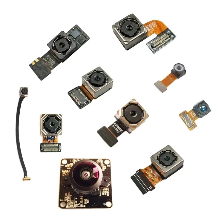 Module de caméra cmos, objectif grand Angle de 130 degrés, 0,3 mp, objectif de fisheye OV7740