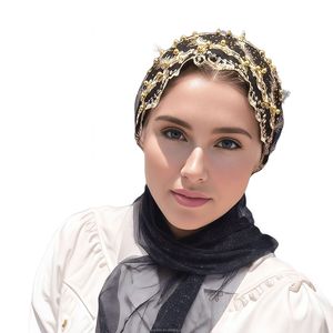 YASEEN Pañuelo Islámico de Alta Calidad con Encaje en Capas para Niñas Grandes, Estilo Amira, para Mujeres Árabes y Malayas, Gorro de Oración para Ramadán - Product Image 6