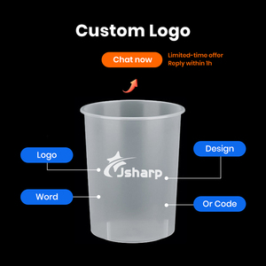 Bán Buôn Thân Thiện Với Môi Chất Béo Thẳng Cốc Dùng Một Lần 500Ml Frosted Nóng Lạnh Uống Trà Sữa Cà Phê Cốc Nhựa - Product Image 4