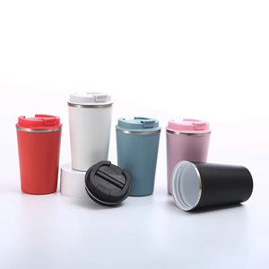 सिरेमिक आंतरिक कोटिंग के साथ 380 मिलीलीटर 500 मिलीलीटर टंबलर, सिरेमिक लाइन के साथ स्टेनलेस स्टील टंबलर, इन्सुरेटेड सिरेमिक कोटेड कॉफी मग - Product Image 3