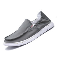 Espadrilles en gros à prix abordable, chaussures plates à enfiler, mocassins décontractés tendance, baskets en toile