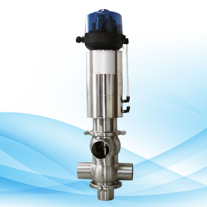 Ace igienico in acciaio inox valvola a doppio sedile valvole Mixproof con uscita Bus C-Top Asi 4-20 Ma - Product Image 2