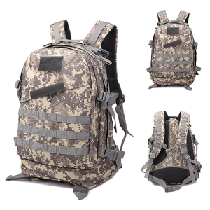 Mochila Táctica de Gran Capacidad, 600D, Camuflaje, para Senderismo al Aire Libre, Multifuncional, Estilo Nacional, Forro de Poliéster - Product Image 3