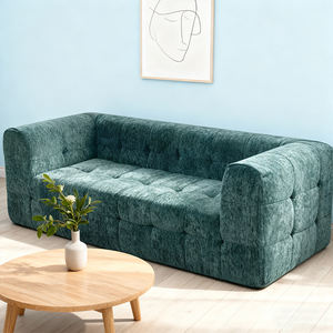 أريكة Loveseat الحديثة ، الأريكة العظم في صندوق مع تصميم معنقدة رغوة الذاكرة عالية المرونة - Product Image 1