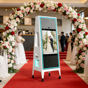 Wedding Selfie Mirror Photo Booth Software <b>Machine</b> Interactive Touch Magic Mirror Photo Booth Coin Operated <b>Games</b> - Product Image 5
