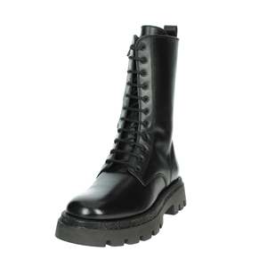 รองเท้าบูทคอมแบทผู้หญิง สีดำ ไซส์ 39 ส้นสูง 1 นิ้ว - Product Image 6
