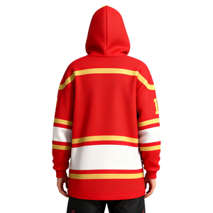 Jersey de Hockey sobre Hielo Sublimado de Secado Rápido, Antibacteriano, Unisex, con Logotipo Personalizado, Transpirable y de Alta Calidad, Servicio OEM - Product Image 3