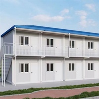 Maisons conteneurs modulaires préfabriquées en acier à assemblage rapide de 20 et 40 pieds, design contemporain pour bureaux et ateliers