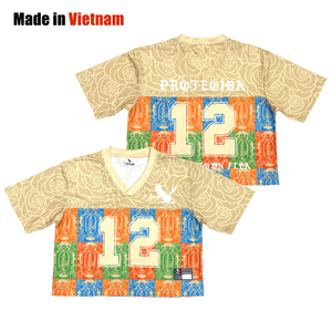 Uniformes de desgaste de fútbol americano, ropa de calle personalizada, camiseta sublimada de malla - Product Image 1