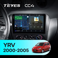 Radio Multimedia TEYES CC4 con CarPlay y Android Auto para Daihatsu YRV 2000-2005, Estéreo para Auto, 2DIN