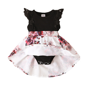 Vêtements pour bébés de haute qualité, robes pour bébés nouveau-nés, robes en tricot pour bébés filles, été - Product Image 2