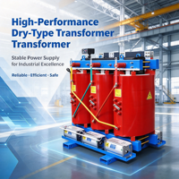 Transformateur sec à résine coulée SCB 650 kVA 11 kV 400 V Triphasé Multi-Enroulements pour Système de Distribution 50 Hz 60 Hz