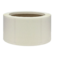 Autocollants personnalisés en papier hydrosoluble pour fruits, étiquettes vierges écologiques et dissolvables pour réfrigérateurs et conteneurs de stockage