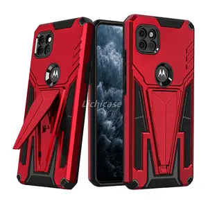 Hoge Kwaliteit Auto Mount Magneet Rubber Plastic Covers Voor Moto Een 5G Ace Hybrid Iron Man Case