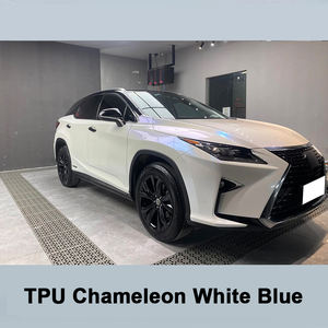 <span class=keywords><strong>8</strong></span> साल की वारंटी रंग बदल रहा TPPF गिरगिट सफेद नीले रंग की सुरक्षा लपेटा उच्च गुणवत्ता वाली सुपर एंटी स्क्रैच फिल्म - Product Image 4