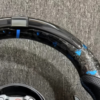 Volant de voiture pour BMW F10 F30 E46 E60 F15 F90 F80 G20 G30 M3 M4 M5 Volant personnalisé en carbone avec LED