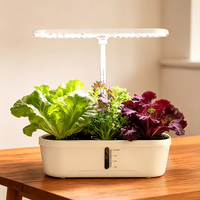 Système hydroponique intelligent pour jardin intérieur biodégradable et écologique 2026, kit de culture sans terre, vente chaude