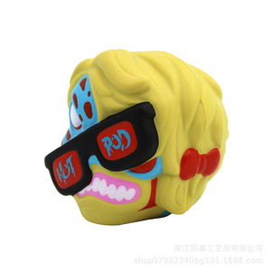 Juguete Antiestrés de Espuma de Poliuretano con Forma de Cabeza de Fantasma, Personaje de Dibujos Animados, Alta Elasticidad, para Niños de 8 a 13 Años, Unisex, Regalo - Product Image 4