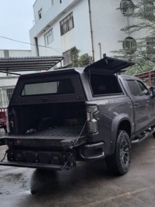Cubierta de Aluminio Personalizada 4X4 Impermeable para Camioneta, Cubierta de Aluminio Antioxidante para <span class=keywords><strong>Tunder</strong></span> 2022+ 5.5Ft - Product Image 3