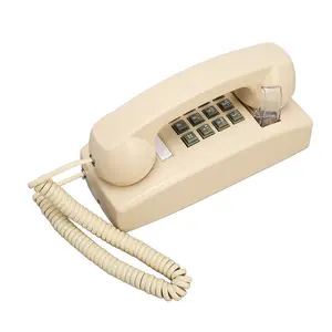 <span class=keywords><strong>Téléphone</strong></span> mural rétro de style ancien <span class=keywords><strong>Téléphone</strong></span> <span class=keywords><strong>fixe</strong></span> filaire étanche avec contrôle du volume du <span class=keywords><strong>combiné</strong></span> pour la maison, l'hôtel et le bureau - Product Image 1