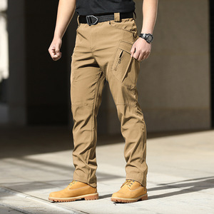 <span class=keywords><strong>Pantaloni</strong></span> Cargo Tattici Multifunzionali da Uomo, Impermeabili, Casual, per Escursionismo e Alpinismo - Product Image 6